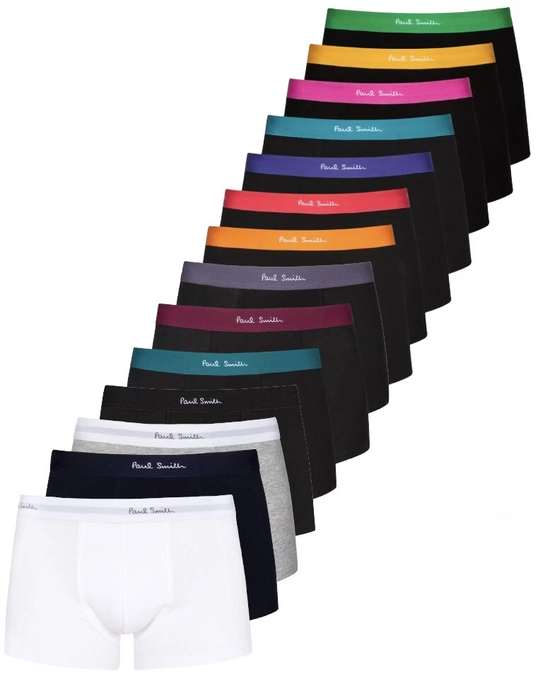 PAQUETE SURTIDO DE 3 CALZONCILLOS PARA HOMBRE PAUL SMITH Ropa Interior Baúl Corto Precio de venta sugerido por el fabricante £38 444 Foto 2 de 4