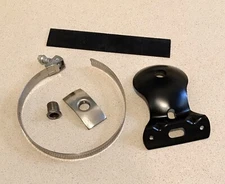 Original NOS Sun Tach worm SS clamp, seal, dash mount bracket, D-bracket SST NC5