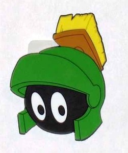 MARVIN the MARTIAN HEAD new MAGNET WARNER BROS LOONEY TUNES WB ...