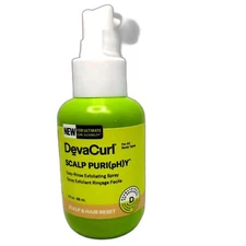 DevaCurl Scalp Puri(pH)y - Scalp & Hair Reset - Easy-Rinse Exfoliating Spray New
