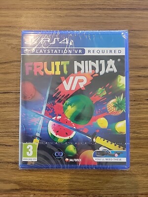 Fruit Ninja VR (Brand New Sealed) - PS4 Virtual Reality 