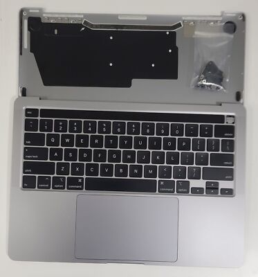 A- 2020 MacBook Pro 13  A2289 Space Gray Top Case Keyboard Touchpad Battery
