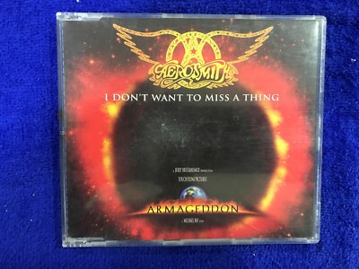 AEROSMITH CD I DON'T WANT TO MISS A THING By Armageddon The Album Nine Lives