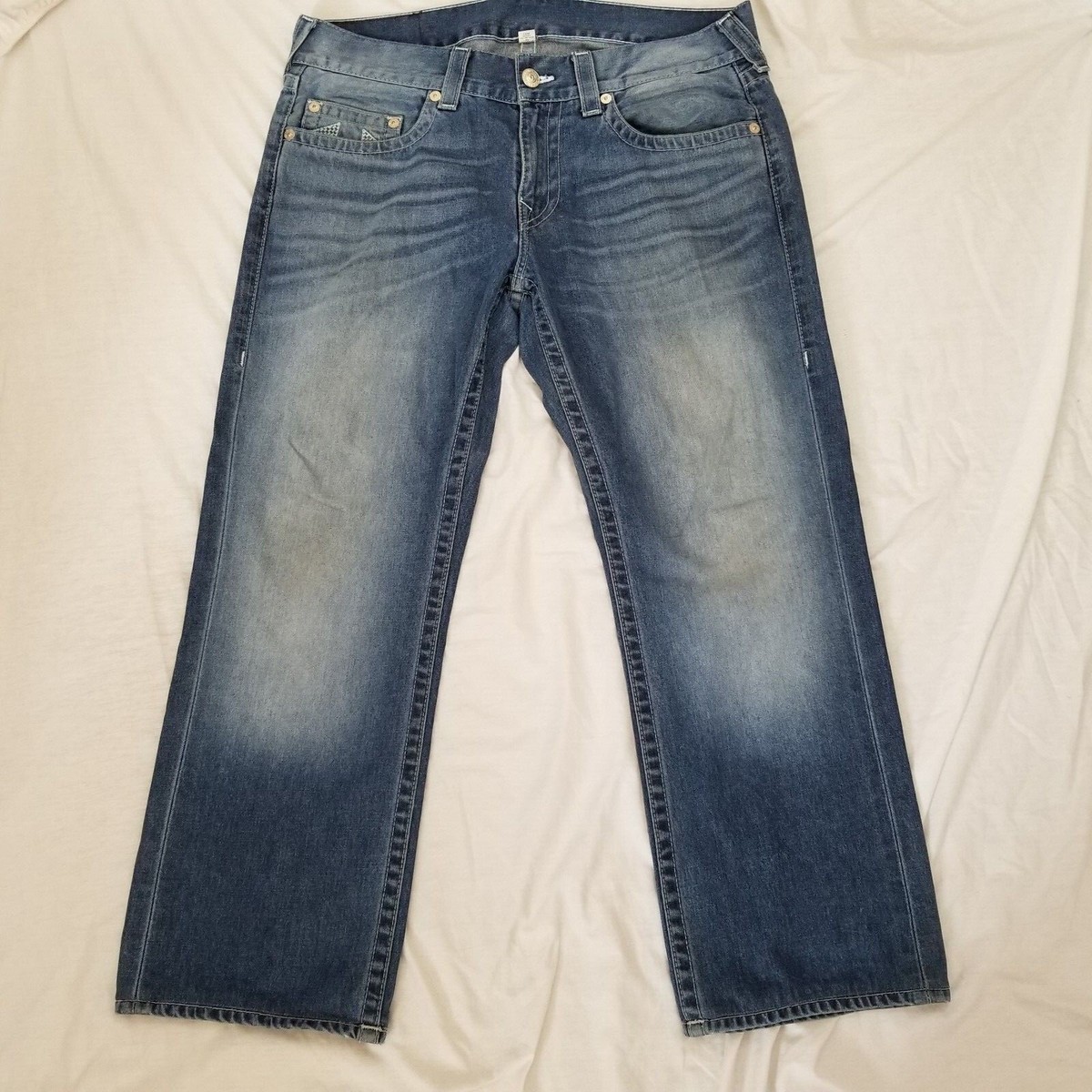 【y2k】TRUE RELIGION WORLD TOUR デニムパンツ 34 true religion jeans mens 34 vintage world tour section