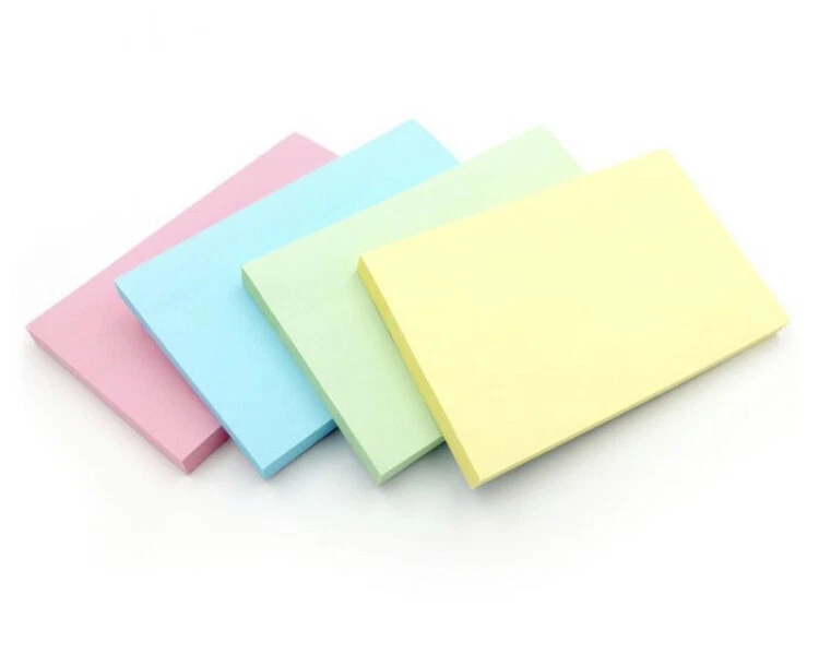 Sticky Post It Notes Removable 100 to 3000 Sheets 76x127mm Colour Memo Pad 3x5in - Image 3 of 4