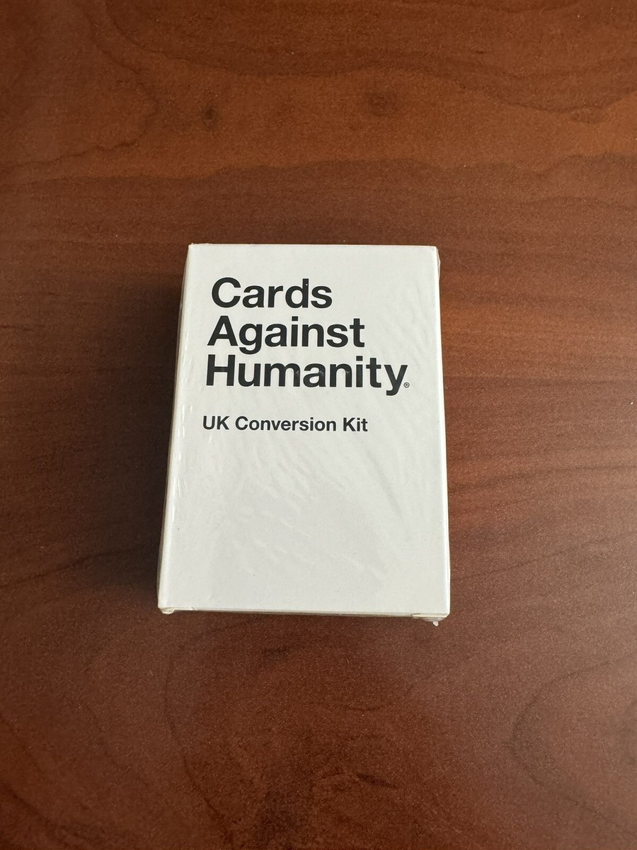New & Sealed RARE Cards Against Humanity UK Conversion Kit