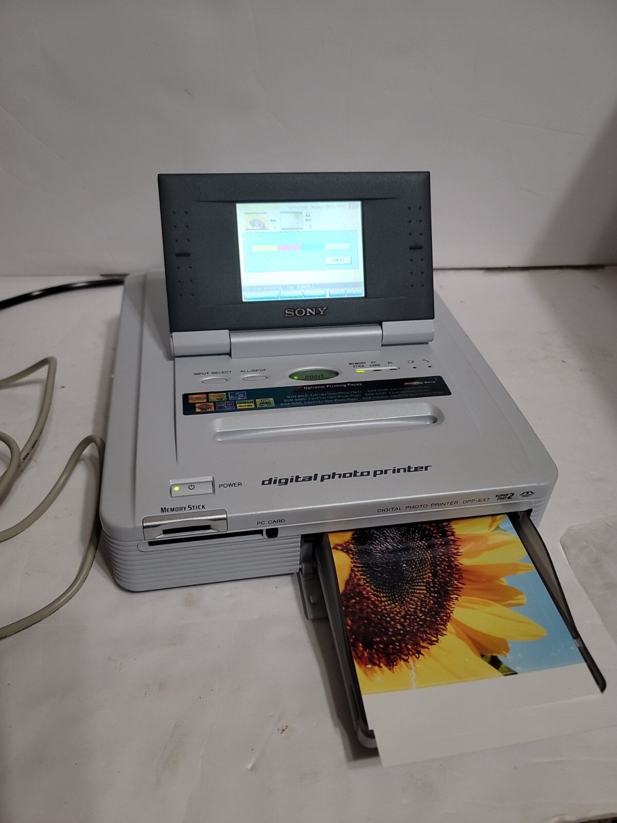 Sony DPPEX7 Digital Photo Thermal Printer** 4901780764693 eBay