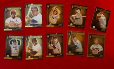 2000 Topps Baseball Golden Greats Complete Set (10) Aaron Bench Koufax Williams
