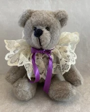 Vintage Teddy Bear By Barbara Sixby Of Zücker Bears Fully Jointed 8” Tall