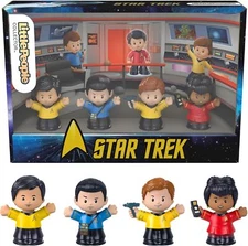 Little People Collector Star Trek Tv Series Special Edition Set For Adults & Fan