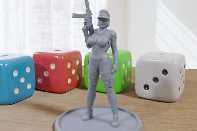 She Wolf Body Guard - Modern Wargaming Miniatures for Tabletop RPG - 28mm / 32mm