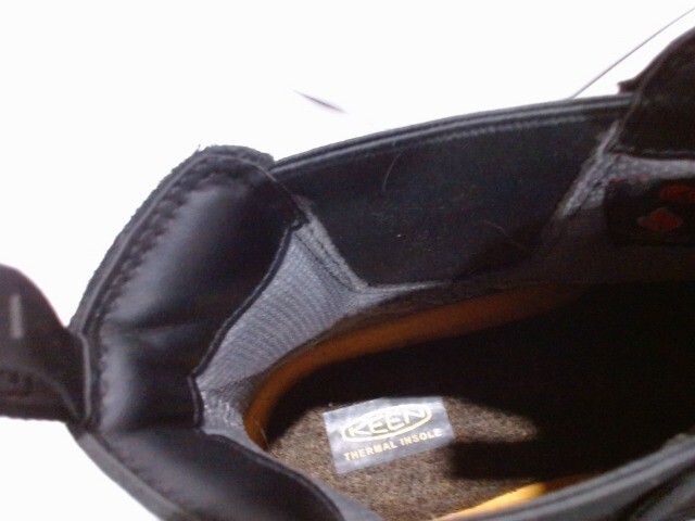 Usat Nuovo_KEEN Uomo Ancoraggio 3 Impermeabile Pull On Isolante_Nero Corvo_TG.11 5
