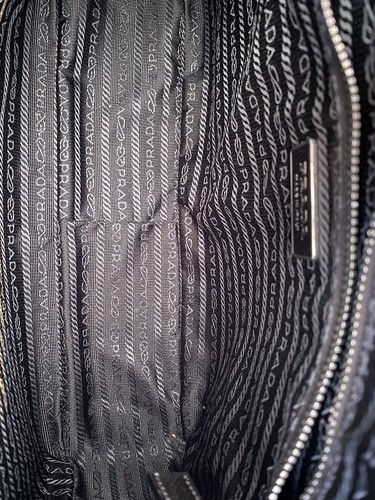 Authentic PRADA Bronze SAFFIANO LUX Bauletto Bowling Bag - Picture 4 of 5