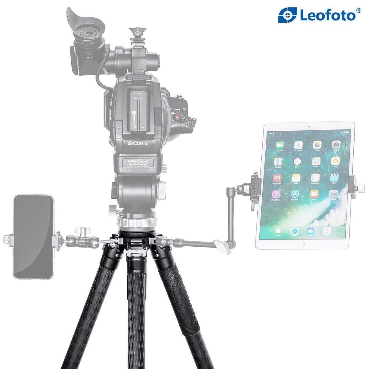 Leofoto LVM-324C 4-Section CF Flip Lock Carbon Fiber Video Leofoto LVM-324C 4-Section CF Flip Lock Carbon Fiber Video