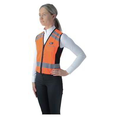 Hy Viz Please Pass breite und langsame Weste in orange/schwarz