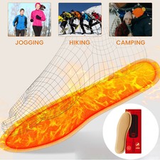 Heated Shoe Insoles Sock Feet Heater Foot Pads Winter Warmer Insole Disposable