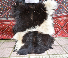 Angora Goat Leather Goatskin Fur 2 x 3 ft Pelt Hide 100% Natural Goat Skin Rug
