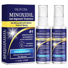 5 Minoxidil for Men and Women Hair Growth: Minoxidil Spray Hair Regrowth Treatm