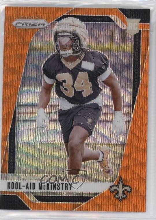 2024 Panini Prizm Rookies Orange Wave Prizm 18/60 Kool-Aid McKinstry #363 1fl4