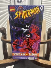 Marvel Legends VHS Spider-Man Vs Carnage F6526 Animated Hasbro Pulse New Sealed