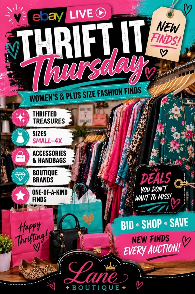 Thrift It Thursday | Women's & Plus Size Fashion Finds & More
