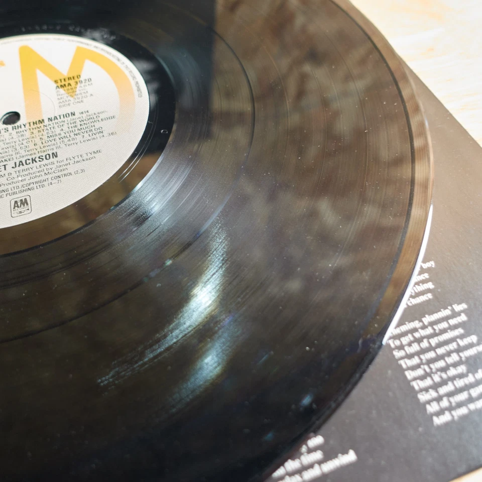 Janet Jackson - Rhythm Nation 1814 (1989) Vinyl LP • IMPORT • Miss You Much - Image 4 of 4