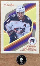 Johnny Gaudreau 2023-24 O-Pee-Chee Retro #516 Columbus Blue Jackets