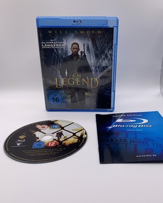 I Am Legend   Blu-ray mit alternativer längerer Fassung   Will Smith   FSK 16