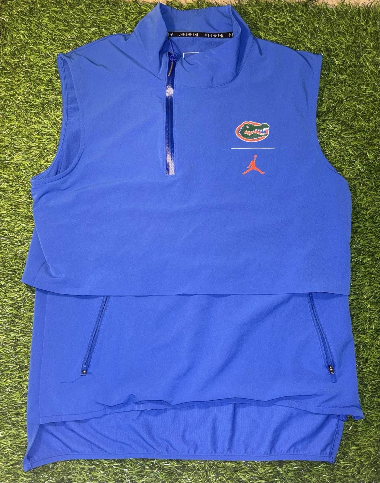 SACAI X NIKE Giacca gilet uomo Nike Shield Air Jordan Florida Gators $120 EMISSIONE SQUADRA LARGE
