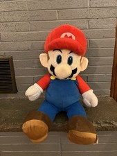 Official Nintendo Super Mario 24" Mario Plush Stuffed Toy Bag