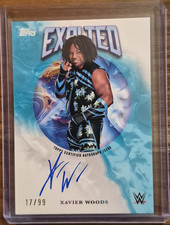 Topps 2025 Exalted WWE Xavier Woods Auto EXA-XAV 17/99