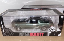 Steve McQueen Bullitt 1968 Ford Mustang GT, 1:18 Scale, New in Box