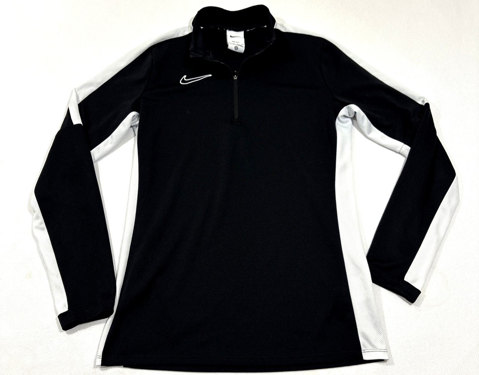 Nike Dri-FIT Academy Soccer Running Drill Top Shirt 1/4 Zip Pullover Womens XS