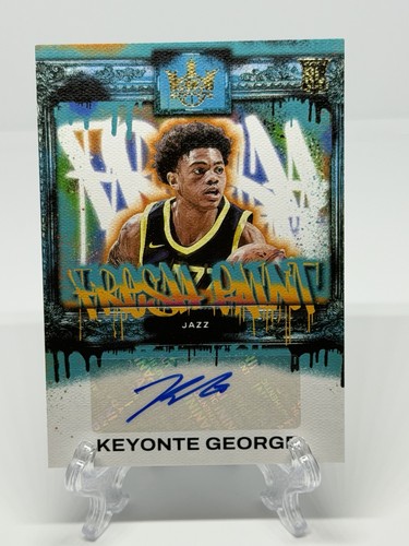 Keyonte George #FP-KGU 2023 Panini Court Kings Fresh Paint card