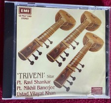 Triveni – Sitar | Ravi Shankar, Nikhil Banerjee, Vilayat Khan | EMI CD PSPL 5369