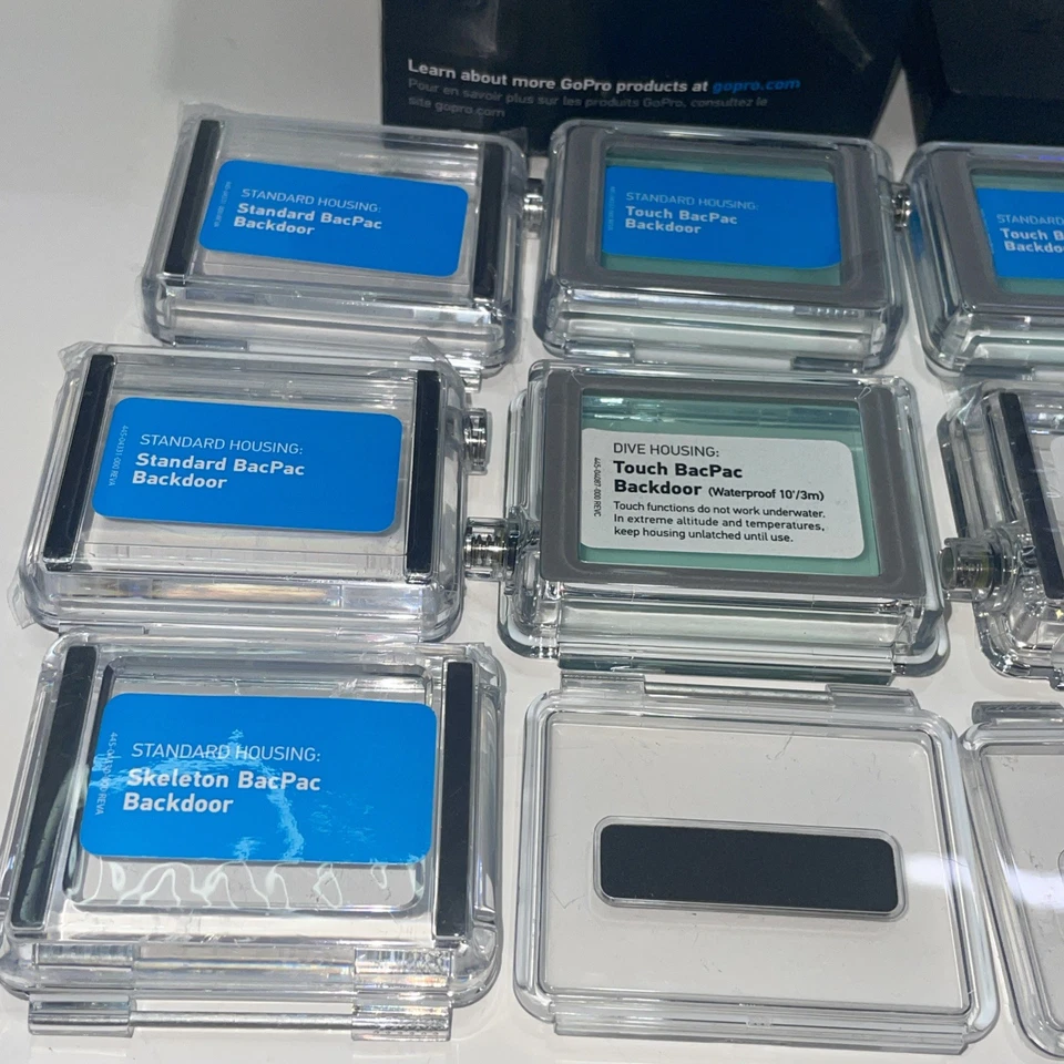 Lote mixto puerta trasera GoPro LCD táctil BacPac Foto 3 de 4