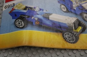 LEGO (6913) CREATOR 3 In 1: Blue Roadster, Used, 100% Complete W/Manuals, No Box