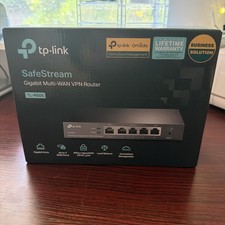 TP LINK SafeStream Gigabit Multi WAN VPN Router TL-R605