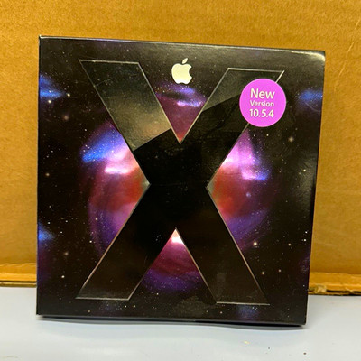 Apple Mac OS X Leopard 10.5.4 Retail English DVD MB576Z/A 1 Device OS