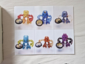 LEGO Bionicle Tohunga Store Display With Box Jala Huki Kongu Onepu Maku Matoro