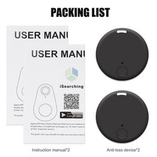 2x Bluetooth Wireless Anti Lost Tracker Alarm GPS Key Location Finder Smart Tags