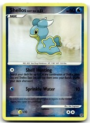 Shellos East Sea 106/132 Secret Wonders Reverse Holo Common