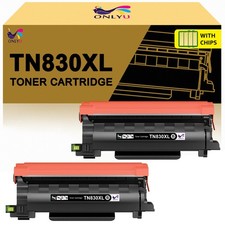 2PK TN830 TN830XL Toner for Brother TN830 XL DCP-L2640DW HL-L2460DW HL-L2405W