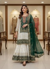 Pakistani Salwar Kameez Ready To Wear Suit Wedding Party Bollywood Eid Dress New