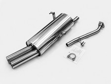Sportauspuff Endschalld�mpfer Edelstahl BMW E30 mit M-Technik