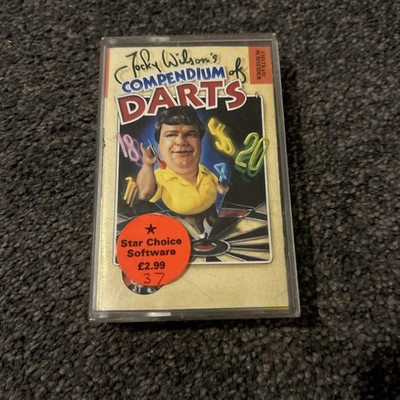 Jocky Wilson's Compendium of Darts Retro Vintage Cassette Tape Amstrad Zeppelin