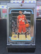 2003 Bowman Chrome #123 LeBron James Rookie Card RC Centered NM+. rookie card picture