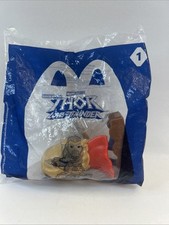 THOR Love And Thunder McDonald  s Happy Meal Toy 1 Thor with Stormbreaker NEW
