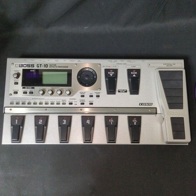 BOSS GT 10 Guitar Multi Effects Processor confirmed working