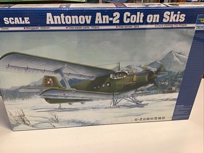 Trumpeter Antonov An-2 Colt on Skis 1:72 01607 New Sealed